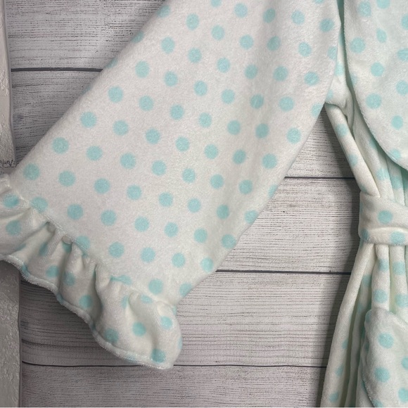 NEW Blue by Betsey Johnson Polka Dot Robe - Picture 3 of 8